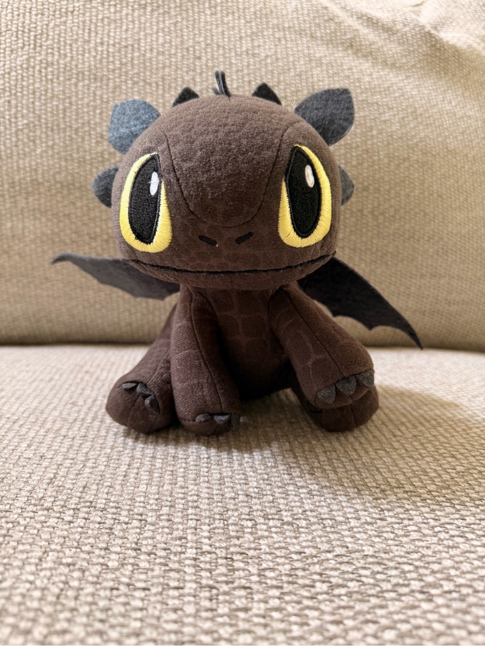 DreamWorks Dragons Toothless Plush Stuffed Animal w/ Tags 10”